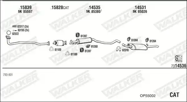 WALKER OP55002