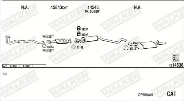WALKER OP55005