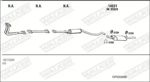 WALKER OP55008B