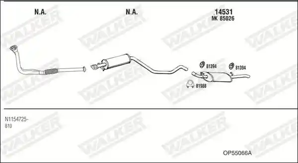 WALKER OP55066A