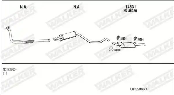 WALKER OP55066B