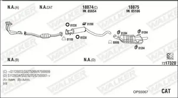 WALKER OP55067