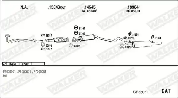 WALKER OP55071