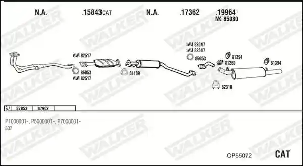 WALKER OP55072