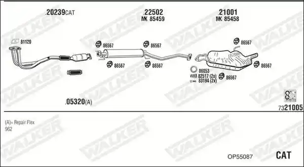 WALKER OP55087