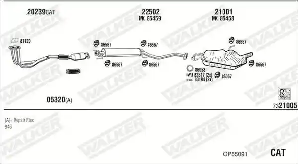 WALKER OP55091