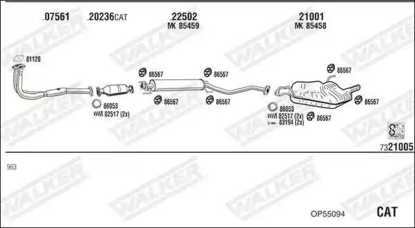WALKER OP55094