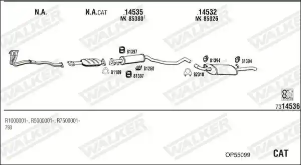 WALKER OP55099