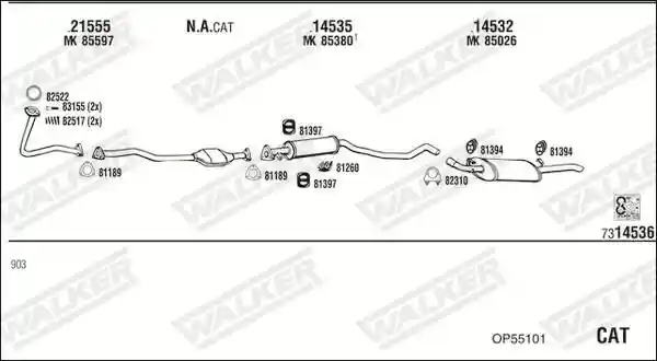 WALKER OP55101