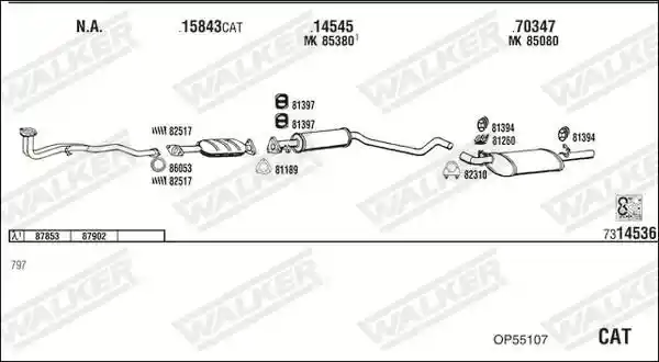 WALKER OP55107