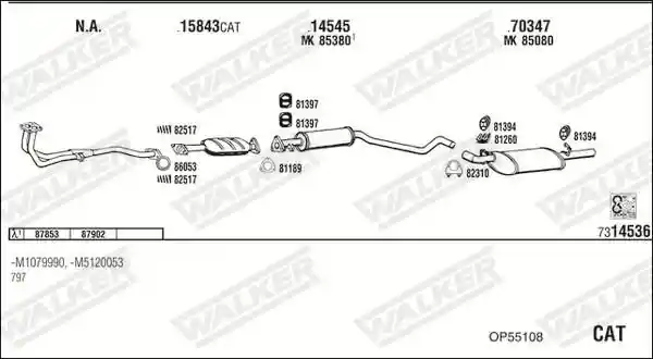 WALKER OP55108