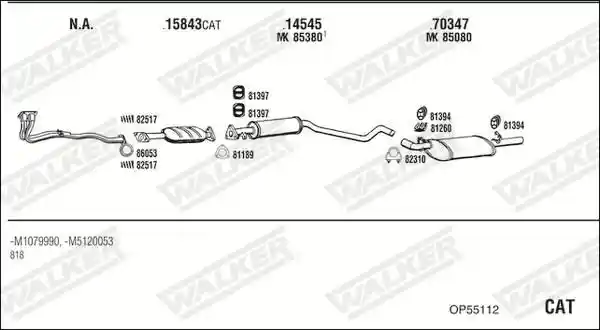 WALKER OP55112