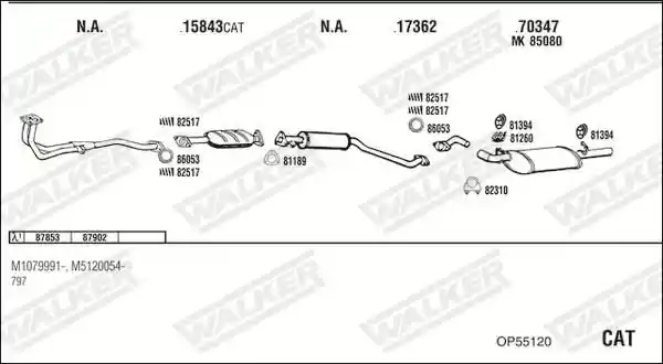WALKER OP55120