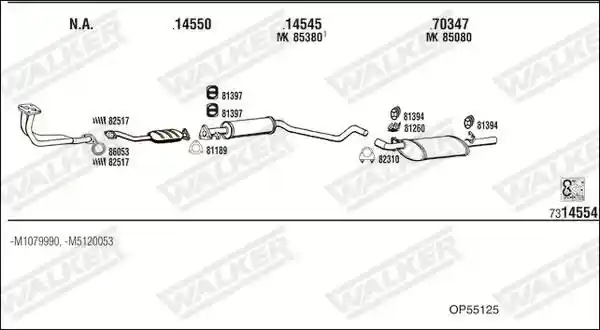 WALKER OP55125