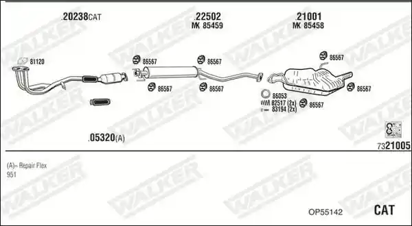 WALKER OP55142
