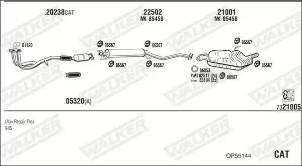 WALKER OP55144