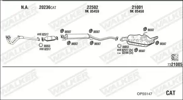 WALKER OP55147