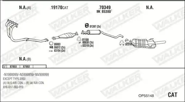 WALKER OP55148