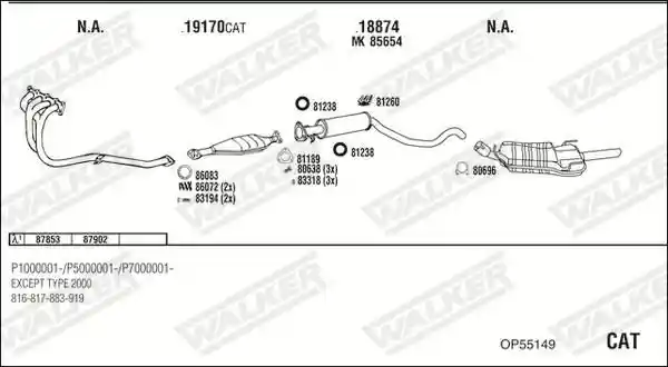 WALKER OP55149