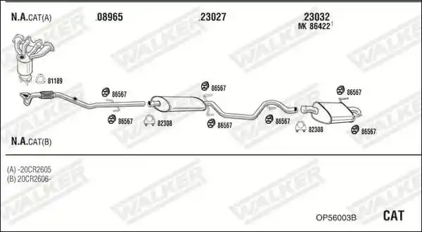 WALKER OP56003B