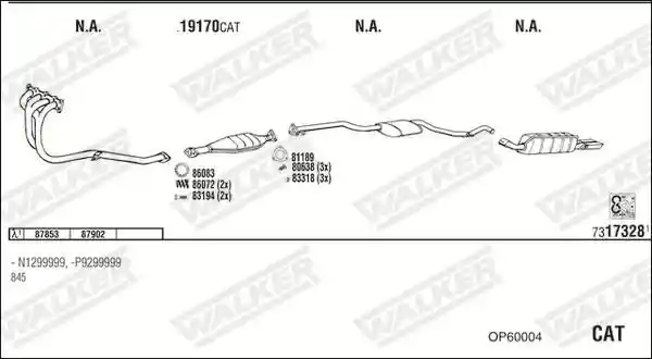 WALKER OP60004