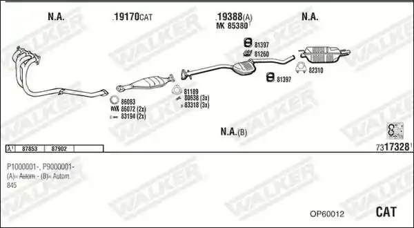WALKER OP60012