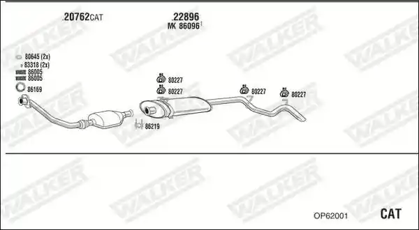 WALKER OP62001