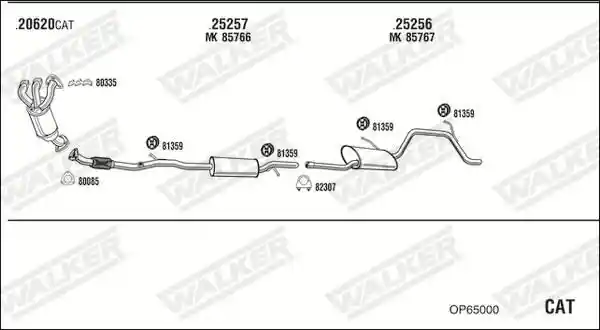 WALKER OP65000