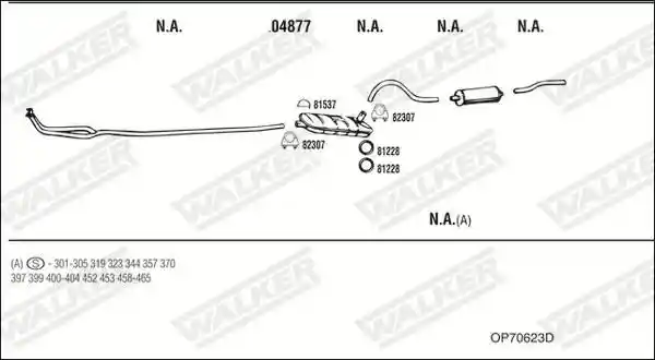 WALKER OP70623D
