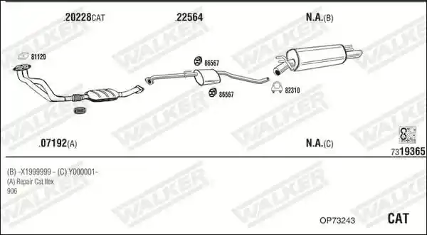 WALKER OP73243