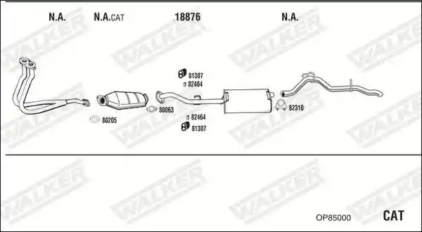 WALKER OP85000