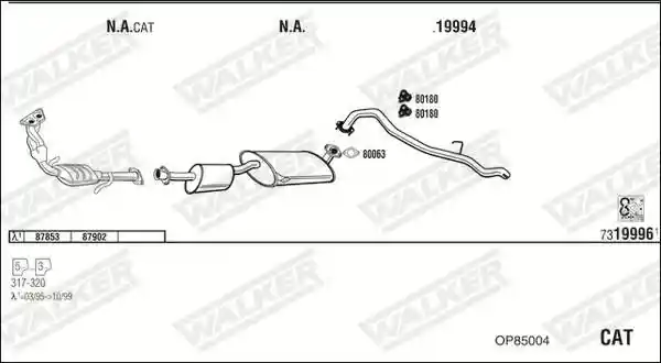 WALKER OP85004
