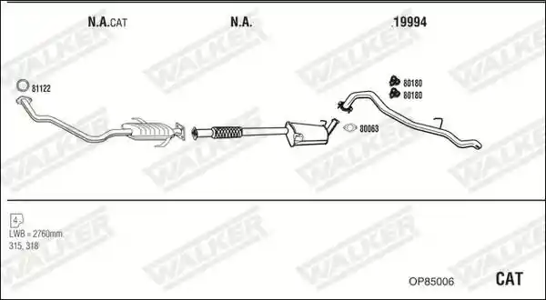 WALKER OP85006