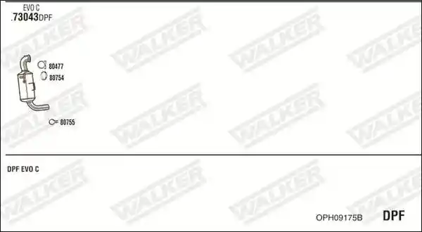 WALKER OPH09175B