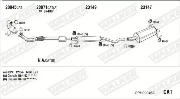WALKER OPH09246A