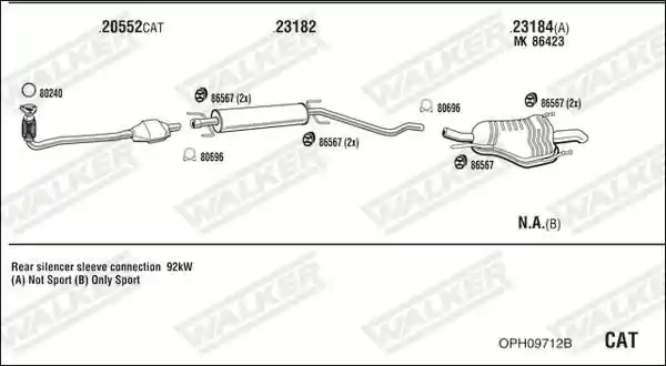 WALKER OPH09712B