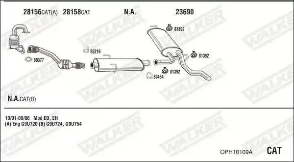 WALKER OPH10109A