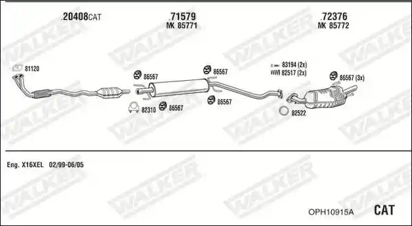 WALKER OPH10915A