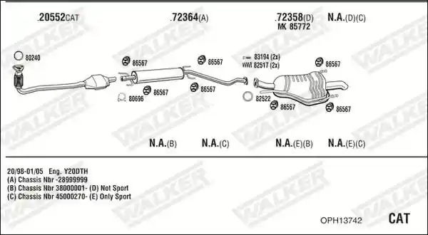 WALKER OPH13742