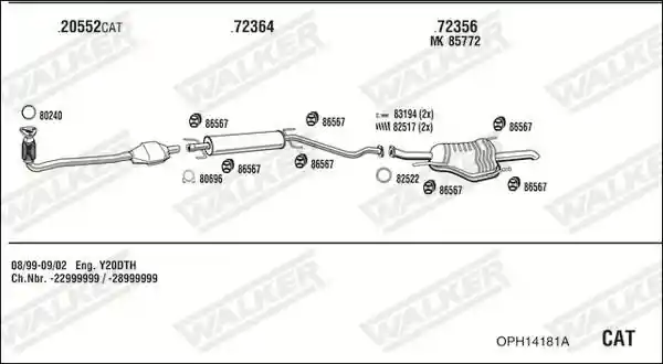 WALKER OPH14181A