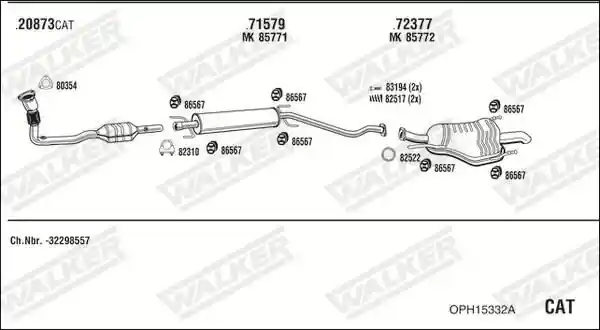 WALKER OPH15332A
