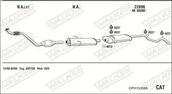 WALKER OPH15358A