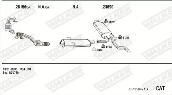 WALKER OPH16471B