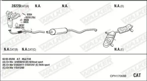 WALKER OPH17068B