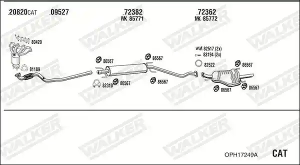 WALKER OPH17249A