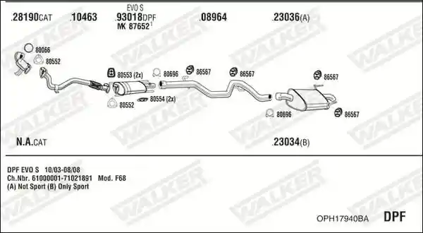 WALKER OPH17940BA