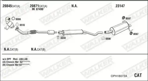 WALKER OPH18072A