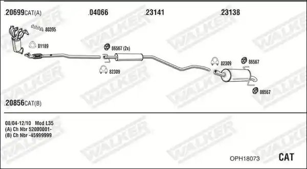 WALKER OPH18073