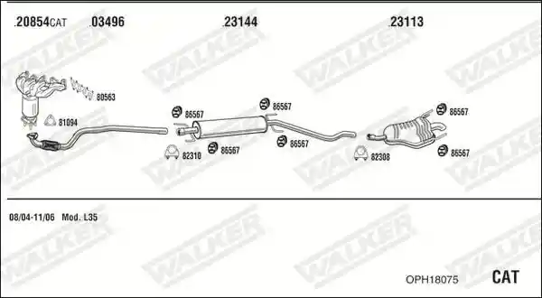 WALKER OPH18075