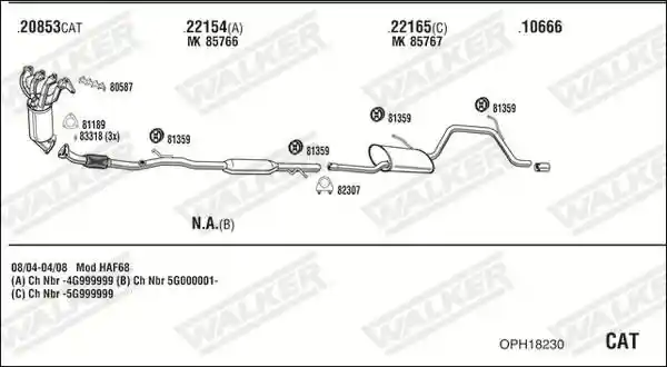 WALKER OPH18230